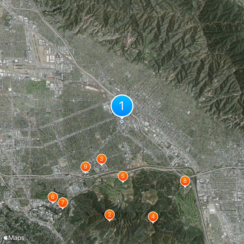 Nickelodeon Animation Studio Mapa
