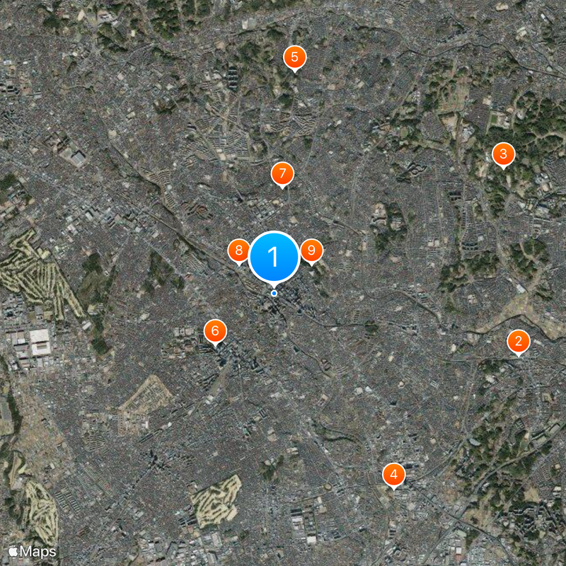 Machida Station Map