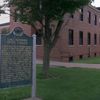 Lake Superior State College Historical Marker