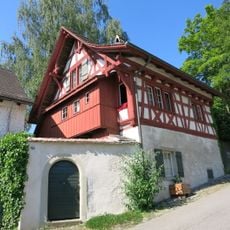 Timber-framed house