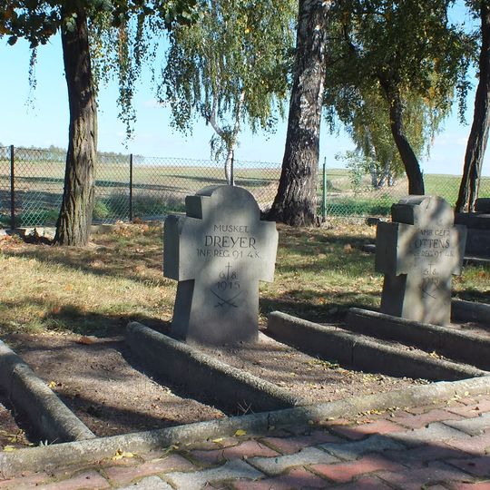 World War I 91st Oldenburg Infantry Regiment Cemetery in Nowa Wola