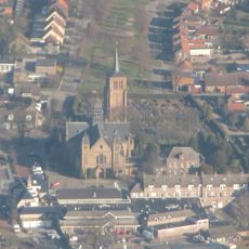 Tower of the old church Saint Peter of Banden