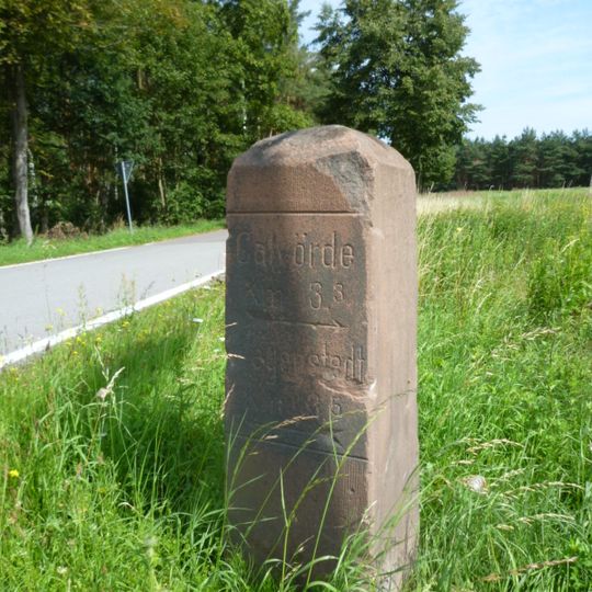 Wegweiser bei Velsdorf
