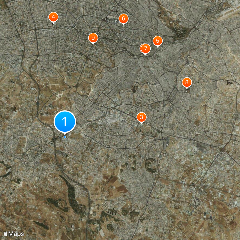 Public Security Directorate Map