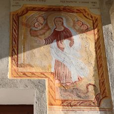 Opera d'arte, chiesa cattolica, murale