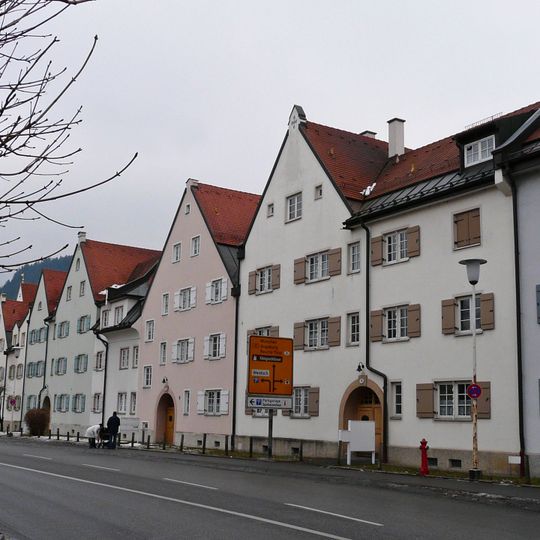 Klosterstraße 2, Sebastianstraße 6, 8, 10, 12