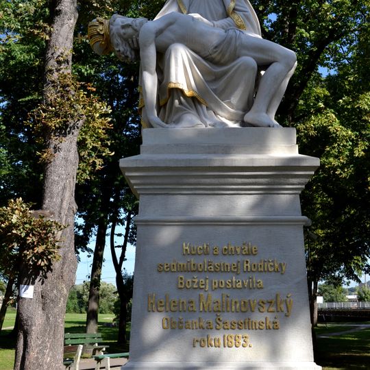Statue of Pietà in Šaštín-Stráže