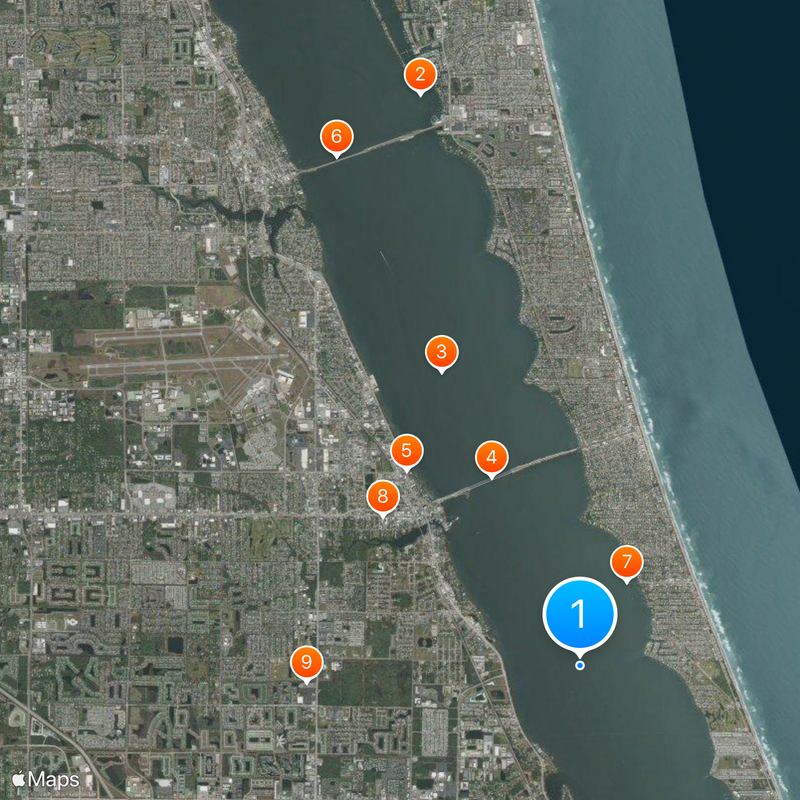 Indian River Lagoon Map