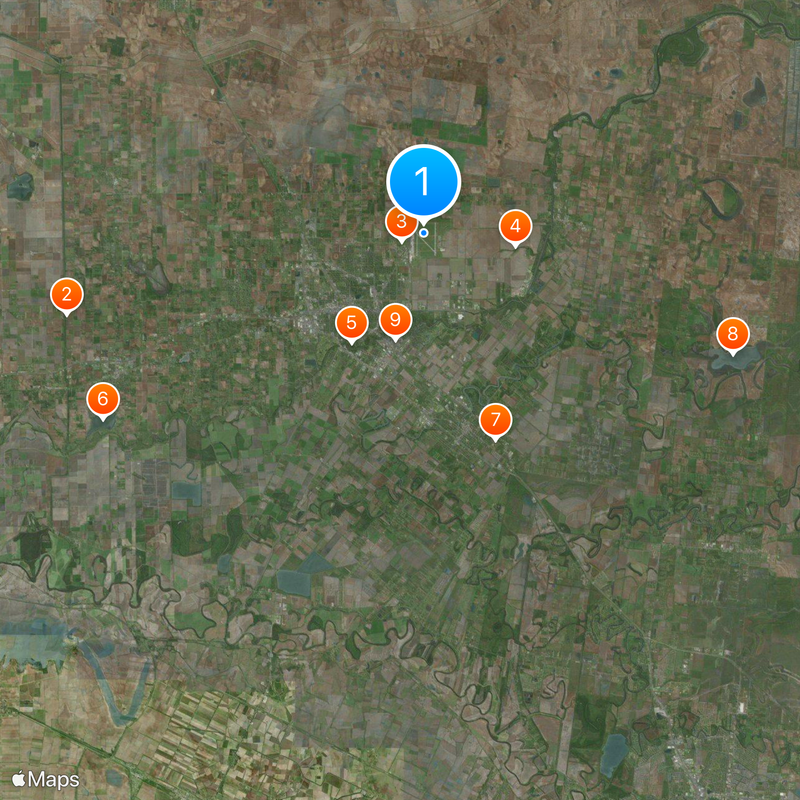Valley International Airport Map