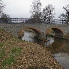 Zweifeldbogenbrücke über die Pulsnitz