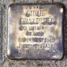 Stolperstein en memoria de Ottilie Frankenstein