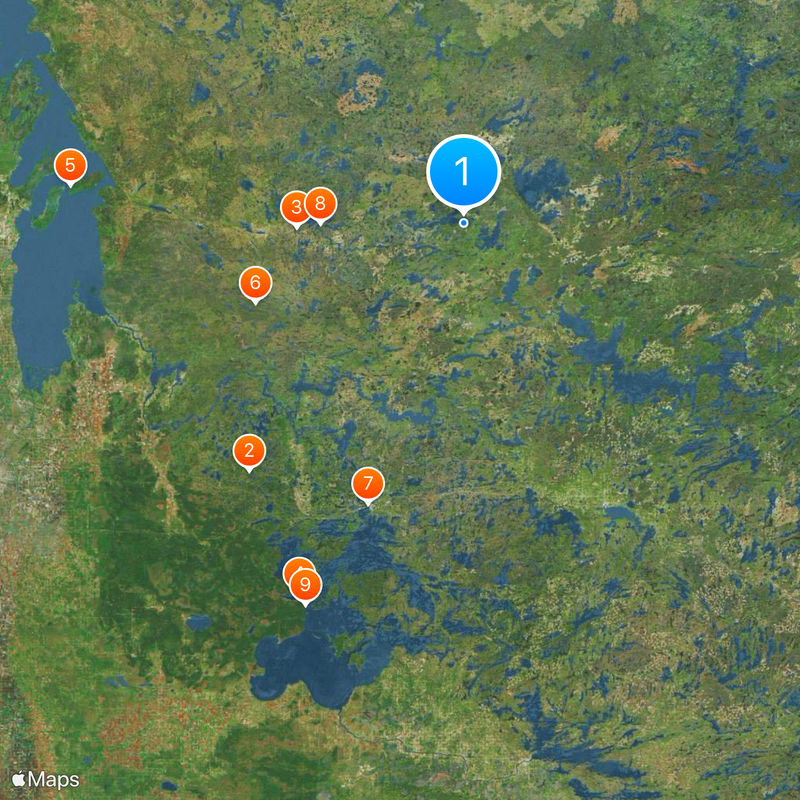 Red Lake Map