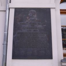 Gedenktafel für Friedrich Wilhelm von Erdmannsdorff
