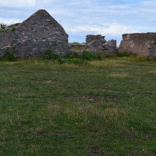 Ruined Magazine And Blast Wall 1.8 Metres West Of Guardhouse, Southern Fort