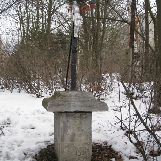 Kříž u plzeňské čtvrti Doubravka nad Úslavou