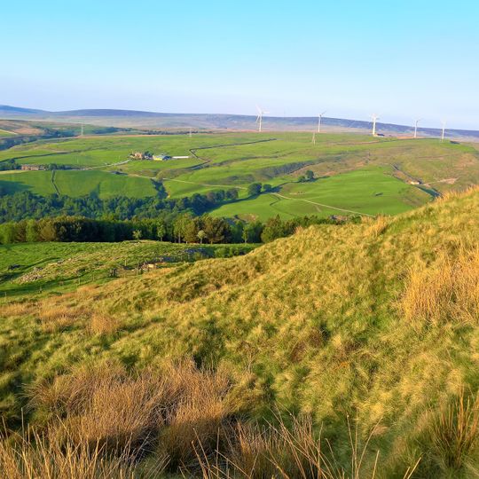 Thieveley lead mine 330m south west and 910m WSW of Buckleys