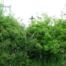 Kříž západně od Dobrotic u rybníka Vicín