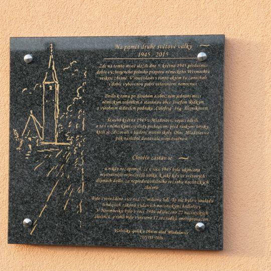 Pamětní deska 2. světové války