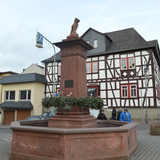 Wilhelmjstraße - Brunnen