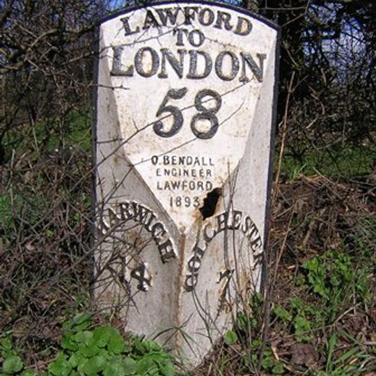 Milepost, Harwich Road
