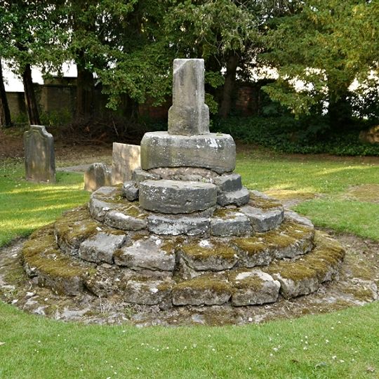 Remains Of Cross In Churchyard Of Church Of St Mary And All Saints