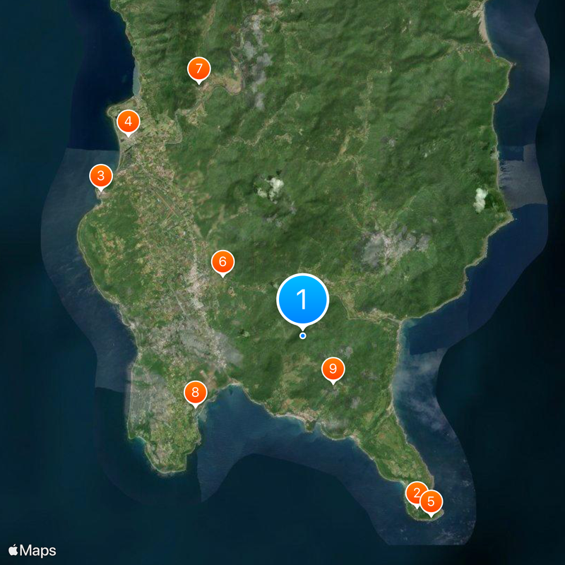 Kenting National Park Mapa