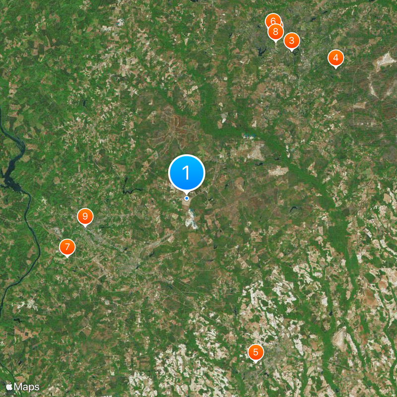 Rockingham Speedway Kaart