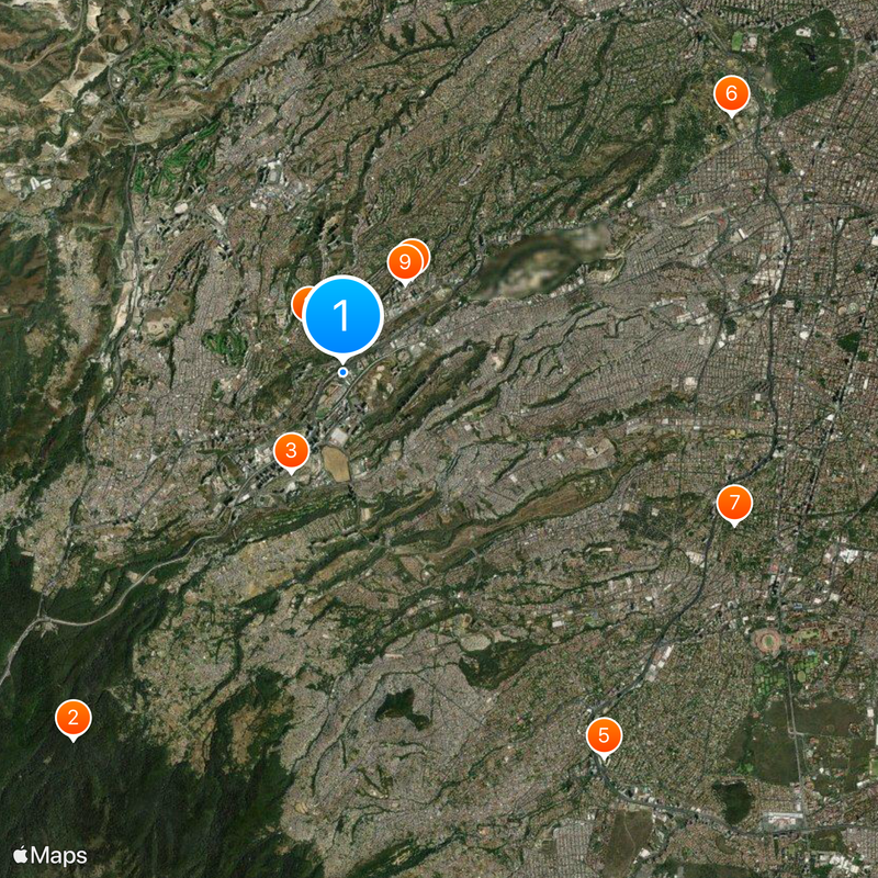 Grupo Bimbo Map