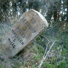 Milestone, Barton Farm; Chances Pitch, E of farm