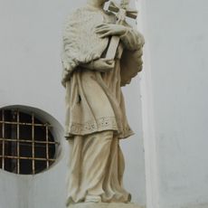 Figurenbildstöcke hll. Johannes Nepomuk und Florian