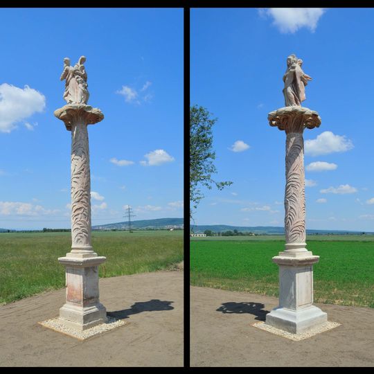 2 Figurenbildstöcke bei der Parisermühle