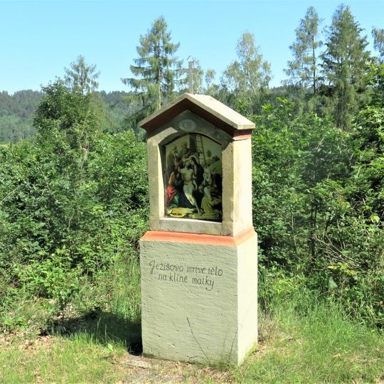 Kaplička Křížové cesty v Brtníkách-XIII