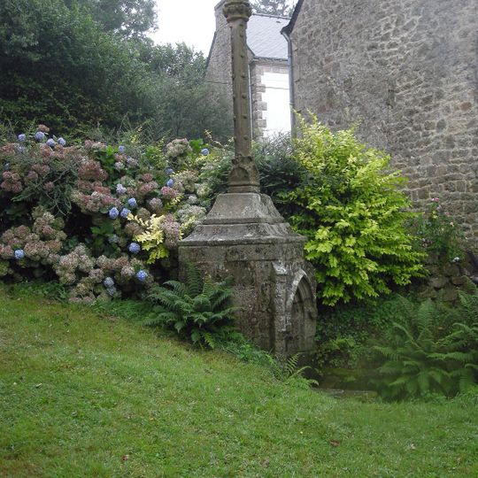 Fontaine et calvaire Saint-Adrien de Saint-Barthélemy