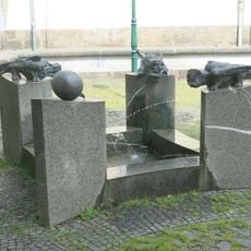 Kašna na Kostelním náměstí v Litoměřicích