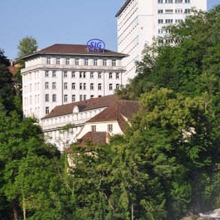 SIG Fabrik am Rheinfall (mit Mittelbau)