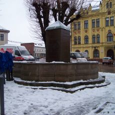 Fountains at Husovo náměstí in Lomnice nad Popelkou