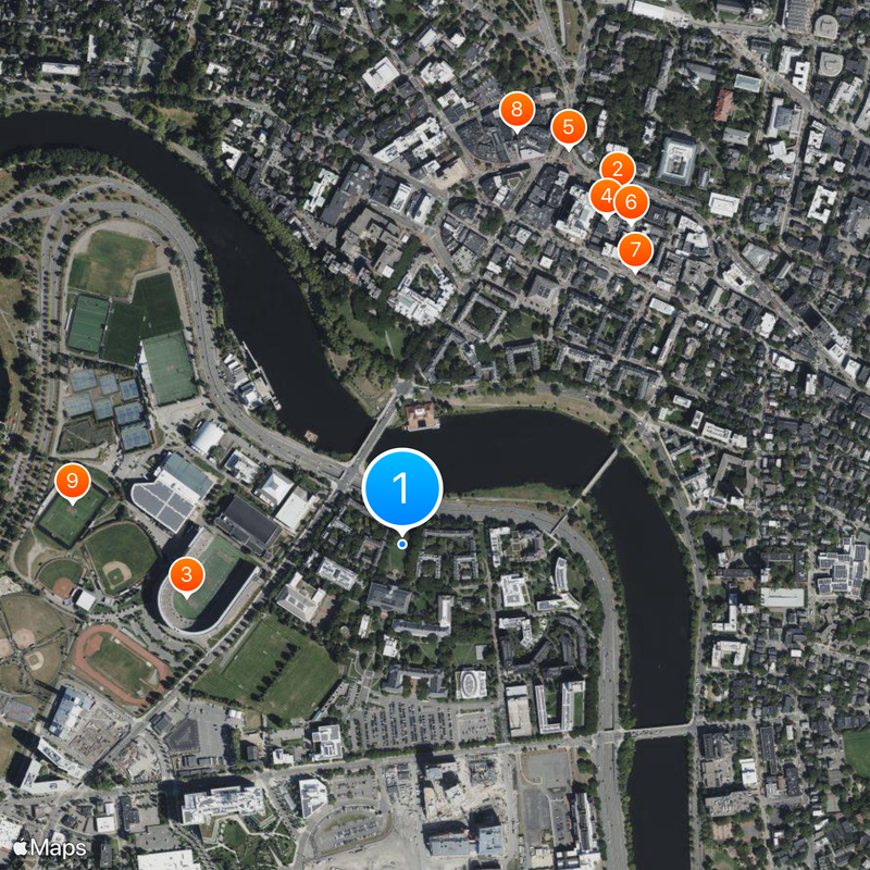 Harvard Business School Map
