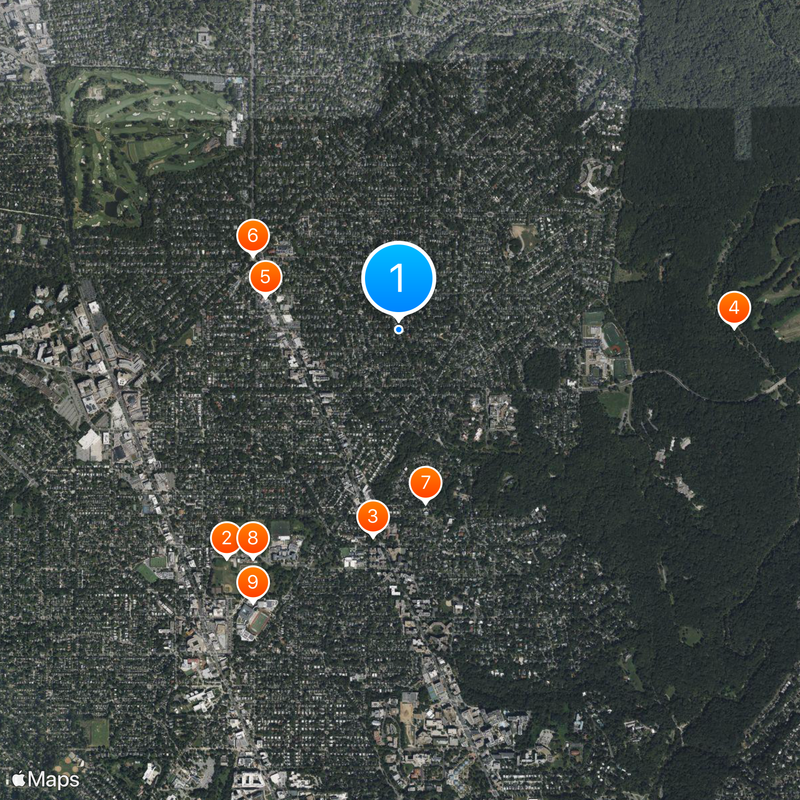 Chevy Chase Map