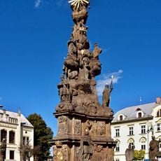 Holy Trinity column in Zákupy