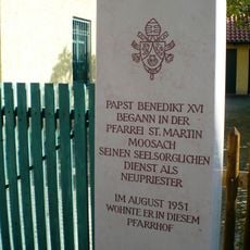 Gedenkstein Papst Benedikt XVI