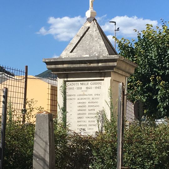 Monumento ai caduti di Scheggino