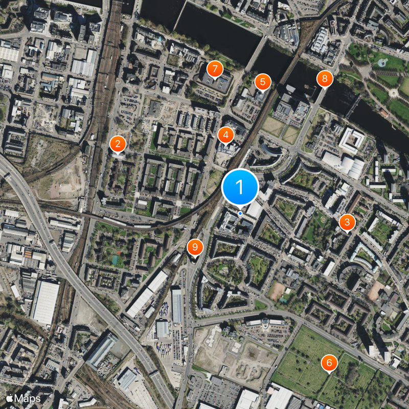 Gorbals Map