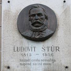 Pamätná tabuľa Ľudovíta Štúra