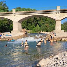 Baignade dans la Drôme