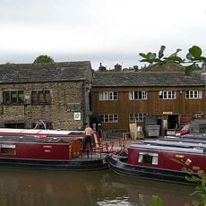 Leeds And Liverpool Canal, Canal Warehouse Belonging To Pennine Boats Of Silsden