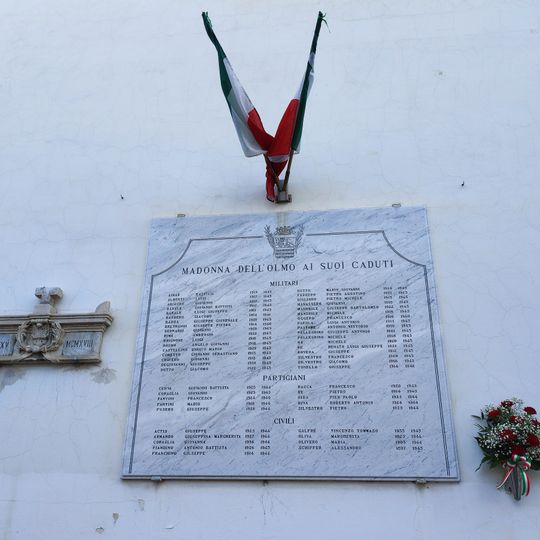 Targa ai Caduti di Madonna dell'Olmo