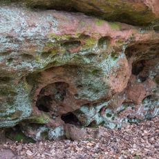 Burgsandsteinfelsen in Rummelsberg