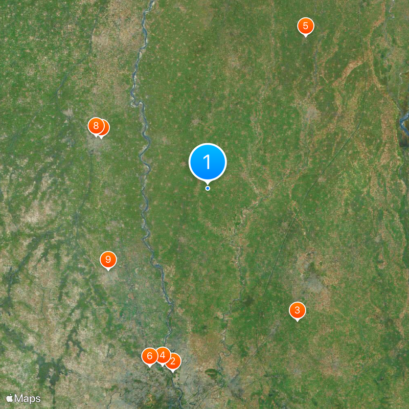 Sanauli Map
