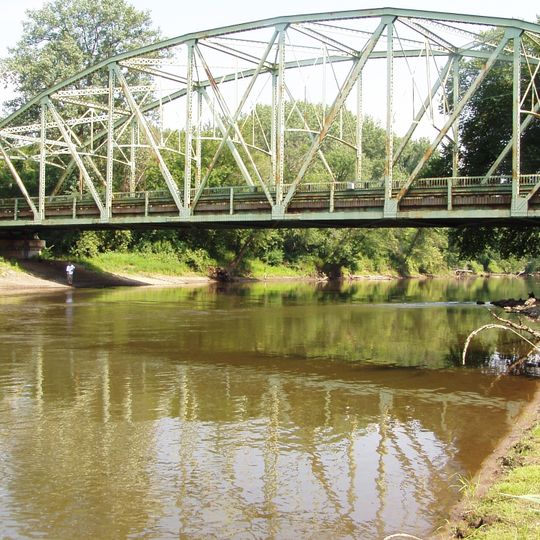 Kankakee River IN 49 Bridge