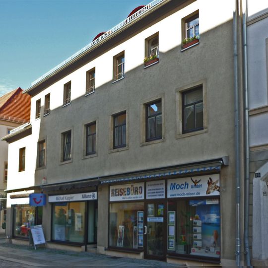 Pelzhaus zum Stern ; Wohnhaus in Ecklage Hauptstraße 12